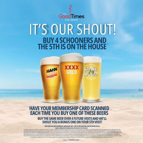 HAVE YOUR MEMBERSHIP CARD SCANNED EACH TIME YOU BUY ONE OF THESE BEERS