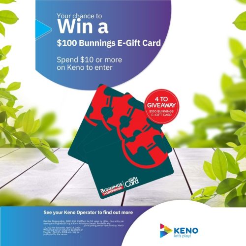 Win a $100 Bunning Gift Card (2)